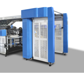 PRY-1100 آلة تصفيف بطاقة الورق المقوى الآلية 8