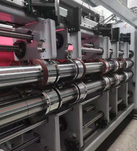 PRY-D1224 عالية السرعة الآلية الكاملة 4 ألوان طباعة فلكسو سلاوتينغ يموت القطع وترتيب آلة 7