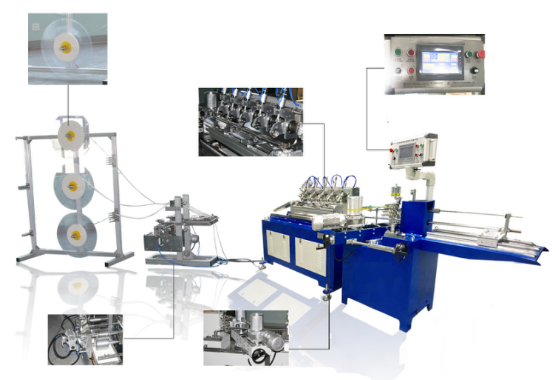 أوتوماتيكي 40m سرعة الورق القش صنع آلة 1