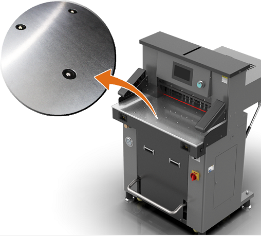 H5010L آلة قطع الورق الهيدروليكية ذات التردد المتغير 8