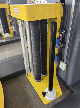 آلة تغليف الأغشية البلاستيكية الأوتوماتيكية الكهربائية BL1650P لمنصات نقالة للأغذية والمشروبات والمنسوجات والسلع الكيماوية والملابس 7