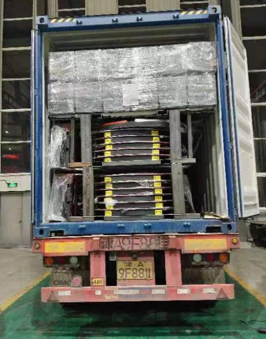 آلة تغليف الأغشية البلاستيكية الأوتوماتيكية الكهربائية BL1650P لمنصات نقالة للأغذية والمشروبات والمنسوجات والسلع الكيماوية والملابس 19