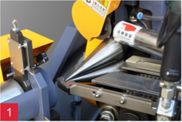 آلة تشكيل وتصنيع أكمام الأكواب الورقية المخروطية الآيس كريم عالية السرعة PRY-220/300 3