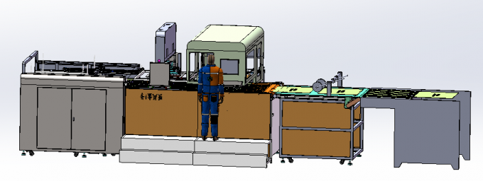 آلة لصق نوافذ علب الهدايا الأوتوماتيكية بالكامل TCPP-1200 2