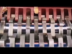 مهاوي مزدوجة سحق الكتب آلة تقطيع نفايات الورق السميكة