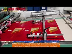NFM-H1080 Intelligence Automatic Water Base Glue Glue Dry Film Machine (Hot Knife)