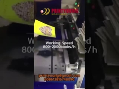 PRY-520A نصف أوتوماتيكية الكهربائية مزدوجة حلقة مزدوجة سلكية الكتاب ربط آلة