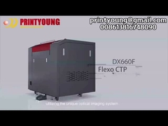 DX660F 4000dpi آلة صناعة ألواح CTP الرقمية