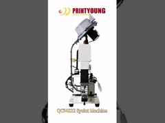 QC54222 آلة صناعة أزرار الأحذية شبه الأوتوماتيكية