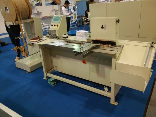 DCB-360 Computerized Automatic Double Wire Book Binding Machine Motor 1 PHASE 220V50HZ High-Speed 800-1000 Books/Hour 360mm Max