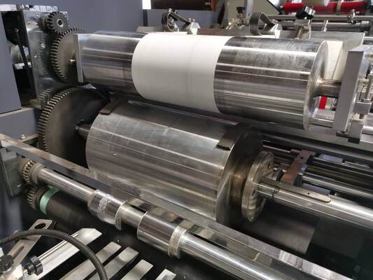 TC-1080A Fully Automatic Paper Box Window Patching Machine with Motor & Engine 380V 100 Pcs/Min Capacity