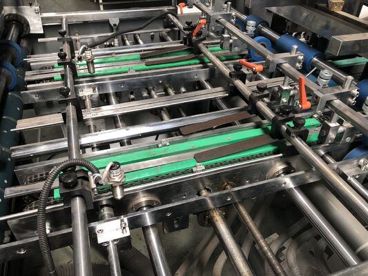 TC-1080B Fully Automatic Paper Box Double Channel Window Patching Machine Motor Engine 380V High-Capacity 40000 Pieces/Hour