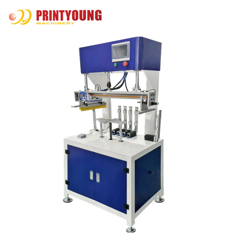 GJ6040 Single Color Automatic Silk Screen Printing Scraper Machine with 400x600mm Print Area for Paper Industry Use